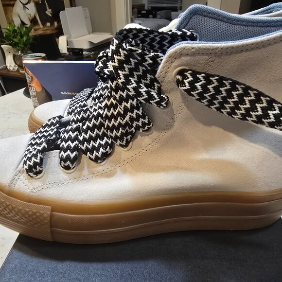 Women's Chuck Taylor All Star Lift High Top Shoes (A10414C) Converse Size 7.5 - Picture 10 of 15